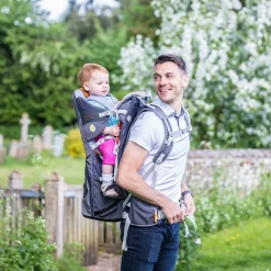 Porte-bébé de randonnée Cross Country S4 gris