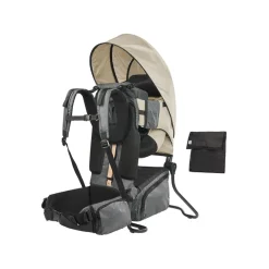 Porte bébé dorsal Moov Hike+ avec housse de pluie - Dune