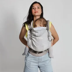 Porte bébé 2-en-1 HoodieCarrier 2 Gris Athlétique