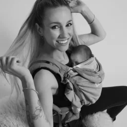 Porte bébé 2-en-1 HoodieCarrier 2 Gris Athlétique