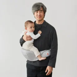 Porte-bébé Lift Hip Seat Pearl Grey