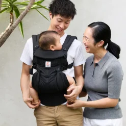 Porte-bébé Omni Classic Mesh Onyx Black
