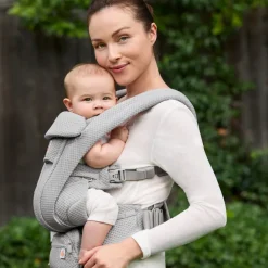 Porte-bébé Omni Deluxe Mesh Pearl Grey