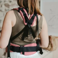 Porte-bébé préformé Néo+ V2 acajou