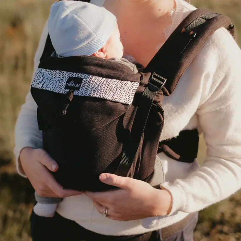 Porte-bébé préformé Néo V3 vert ébène
