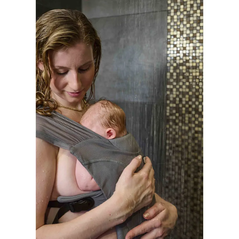 Porte bébé Splash Carrier pour la douche Gris