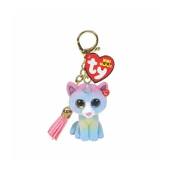 Porte-clé Mini Boo's Clip Heather le chat licorne