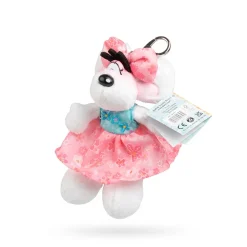 Porte clé peluche Diddlina en robe d'été - 15 cm