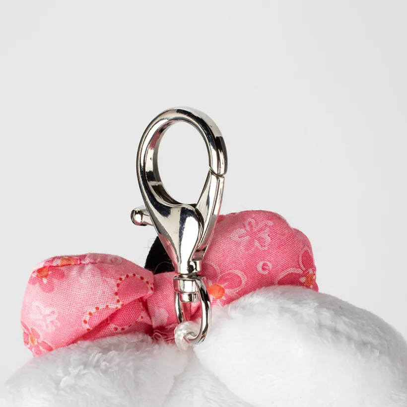 Porte clé peluche Diddlina en robe d'été - 15 cm