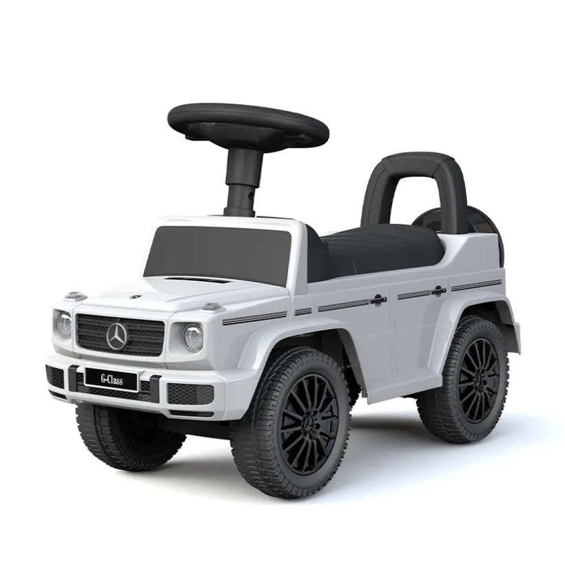 Porteur sonore Mercedes Benz classe G 350D blanc