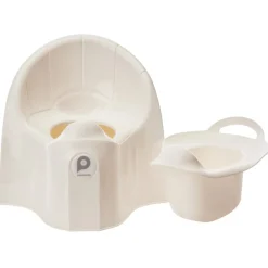 Pot d'apprentissage avec cuve amovible Bébélouga Blanc