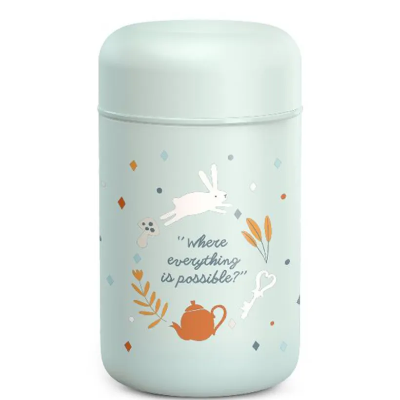 Pot Isotherme 400ml Wonderland Bleu