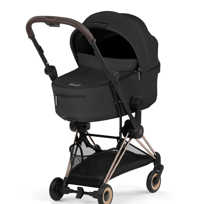 Poussette Canne Coya ultra-compacte 2026 Rose Gold/Sepia Black