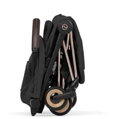 Poussette Canne Coya ultra-compacte 2026 Rose Gold/Sepia Black