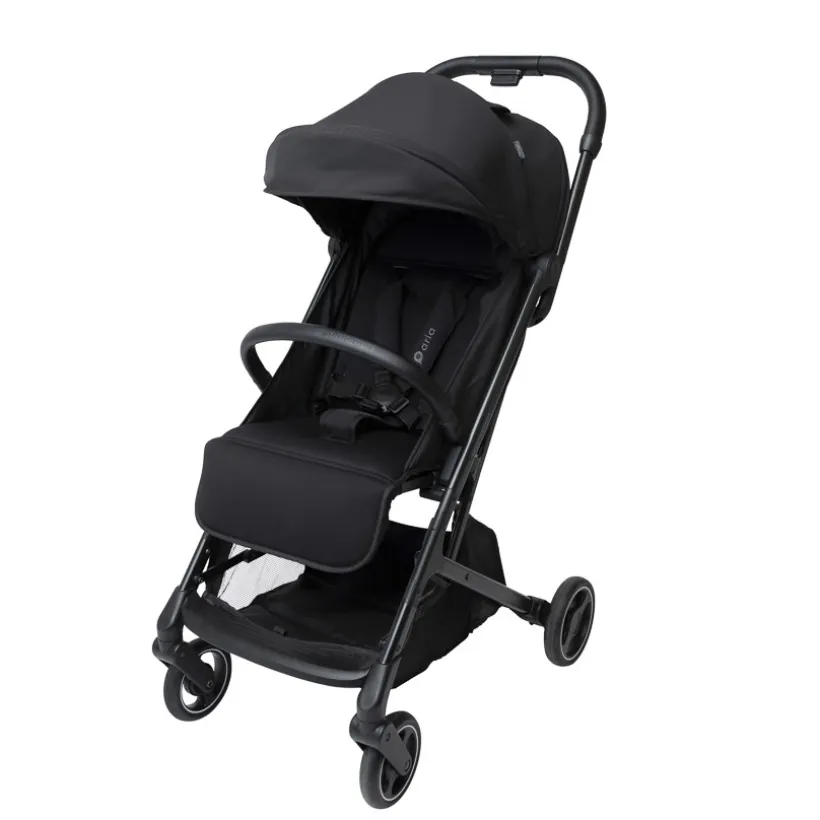 Poussette canne inclinable Aria Plus noir