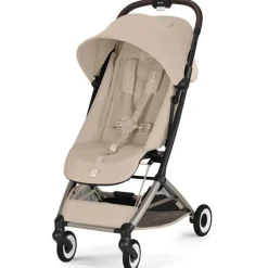 Poussette canne ultra-compacte Orfeo Almond Beige