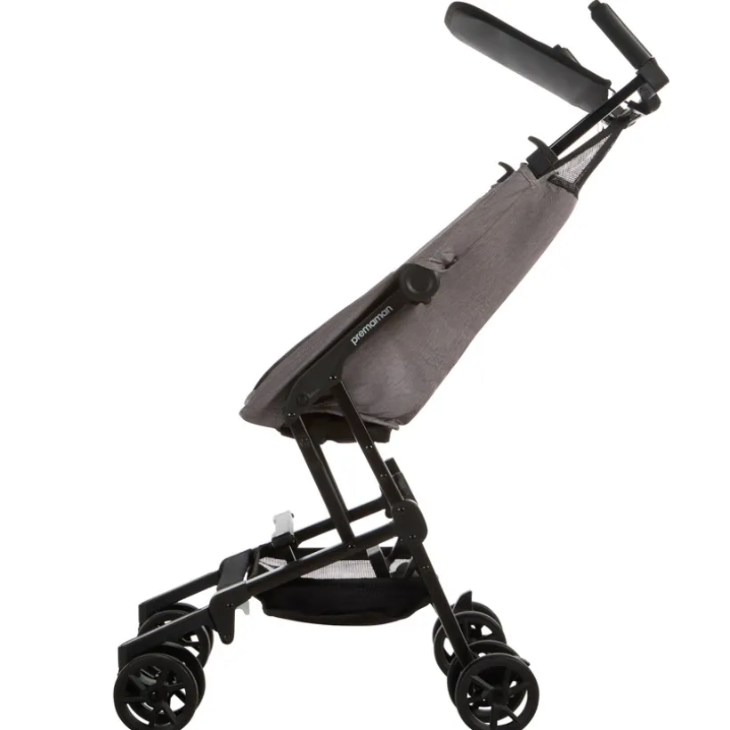 Poussette canne ultra-compacte Victoria gris