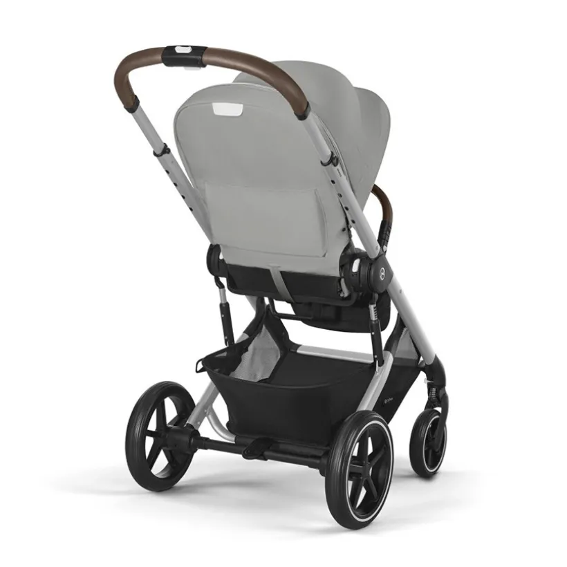 Poussette compacte Balios S Lux silver/stone grey