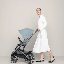 Poussette compacte Balios S Lux silver/stone grey