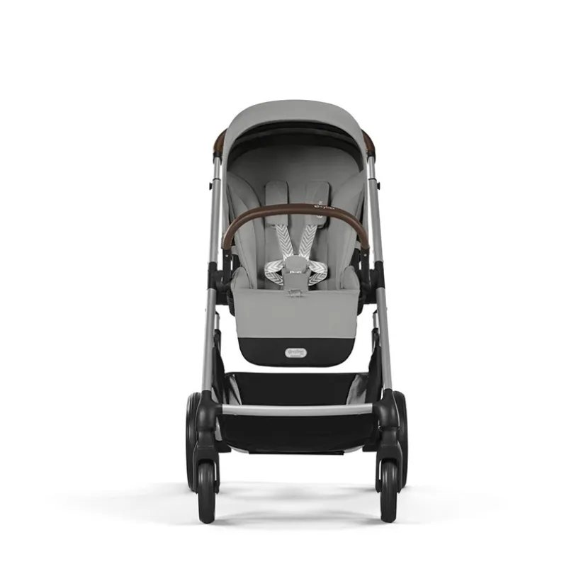 Poussette compacte Balios S Lux silver/stone grey