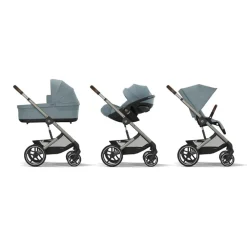 Poussette compacte Balios S Lux taupe/stormy blue