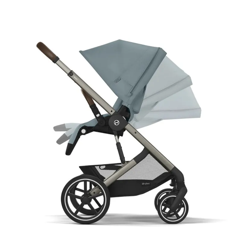 Poussette compacte Balios S Lux taupe/stormy blue