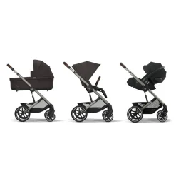 Poussette compacte Balios S Lux taupe/chocolate brown