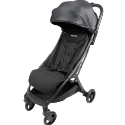 Poussette compacte et pliable noir
