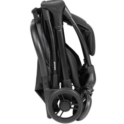 Poussette compacte et pliable noir