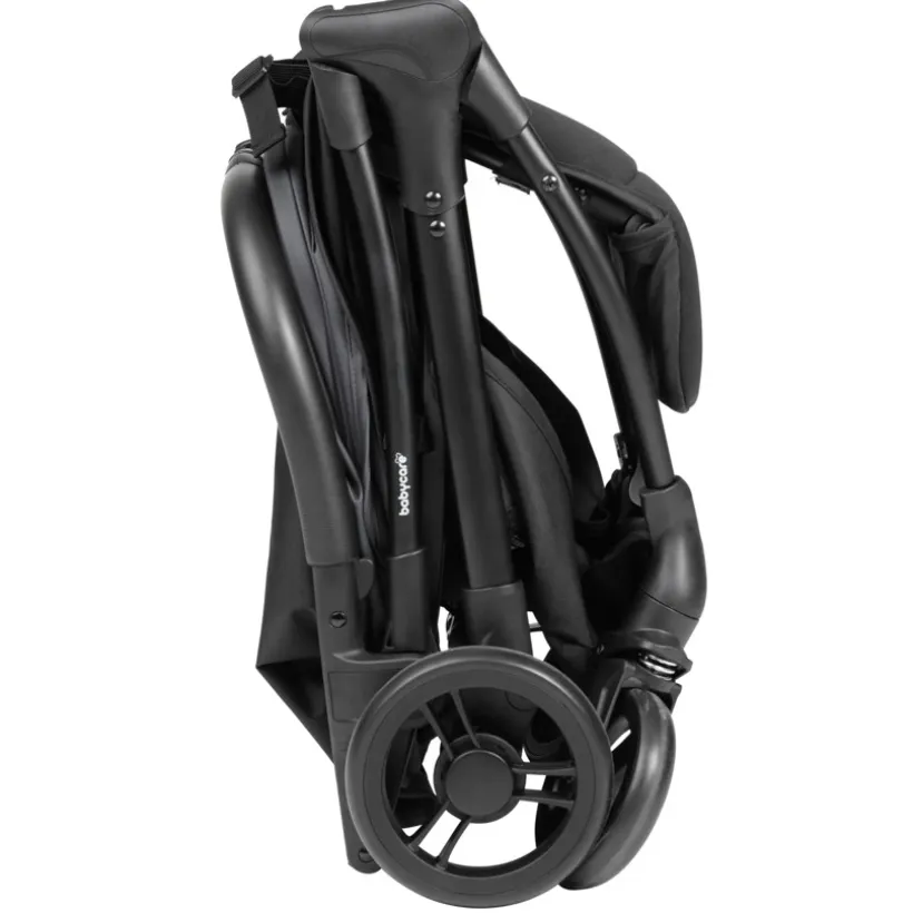 Poussette compacte et pliable noir