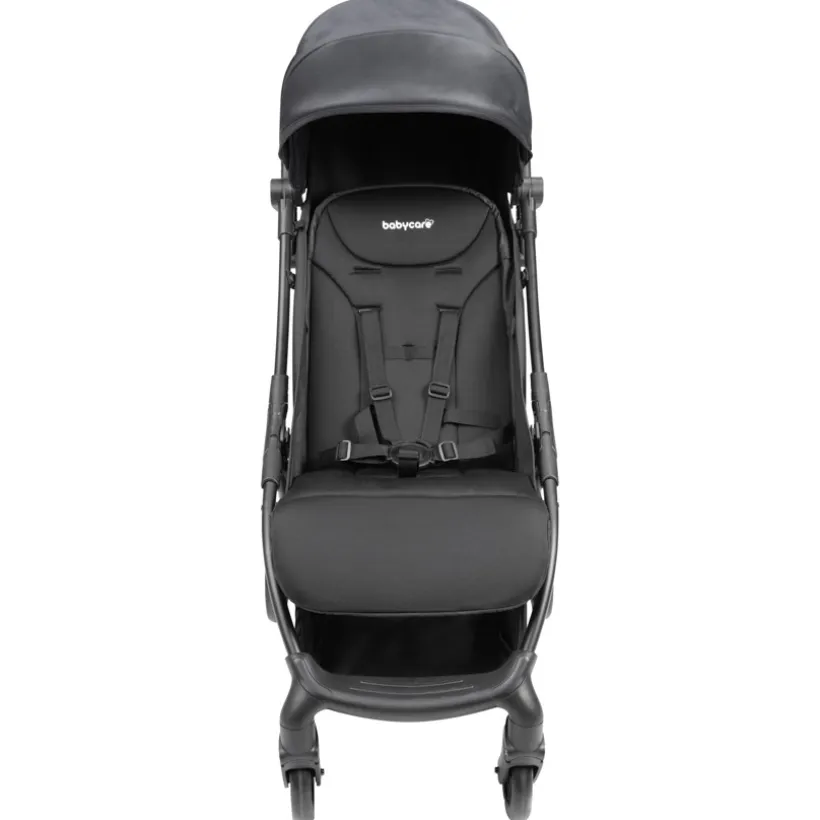 Poussette compacte et pliable noir