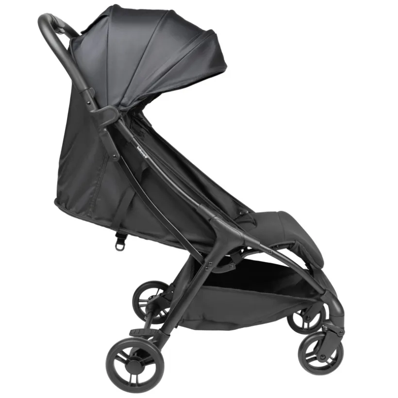 Poussette compacte et pliable noir