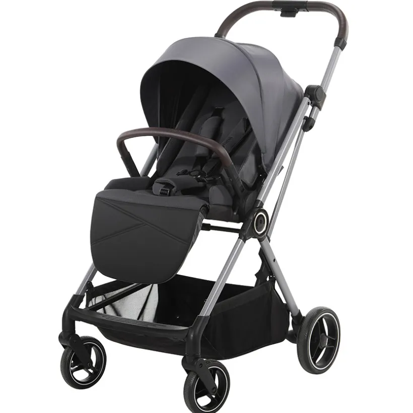 Poussette compacte Flora noir