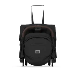 Poussette Coya Confort Châssis Matt Black - Sepia Black