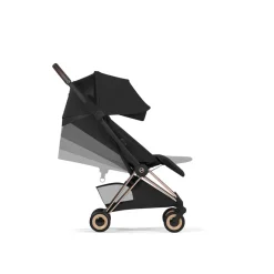 Poussette Coya Style châssis Rose Gold - Cozy Beige