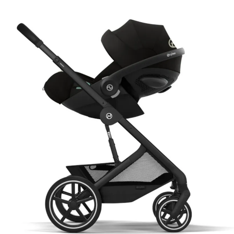 Poussette Duo Balios S Lux 2026 + Nacelle Pliable Moon Black