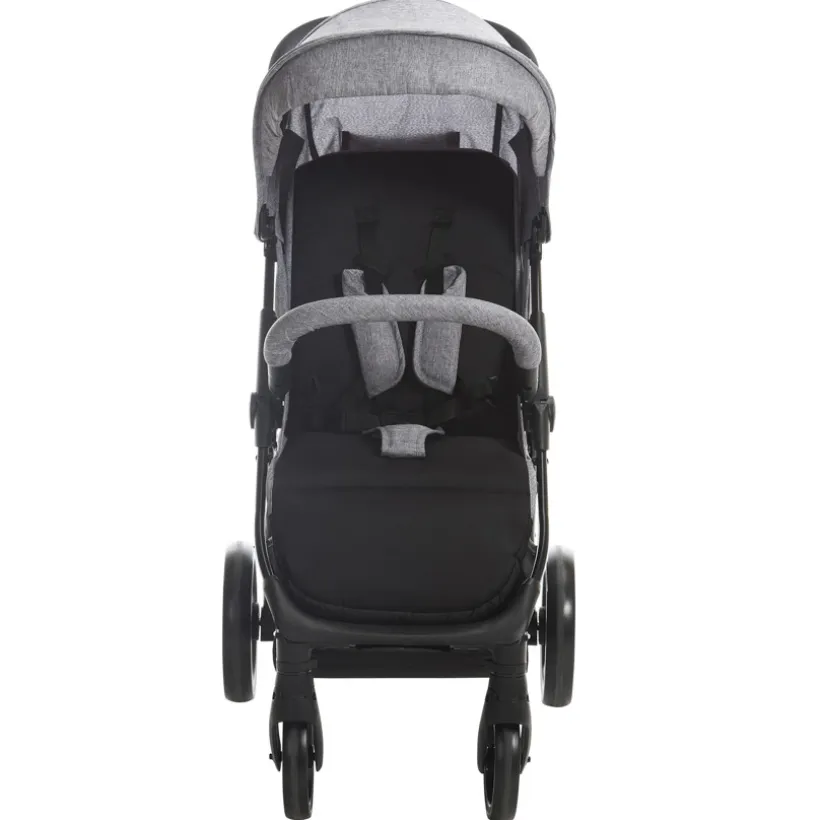 Poussette duo Essential avec siège-auto i-Size noir/gris
