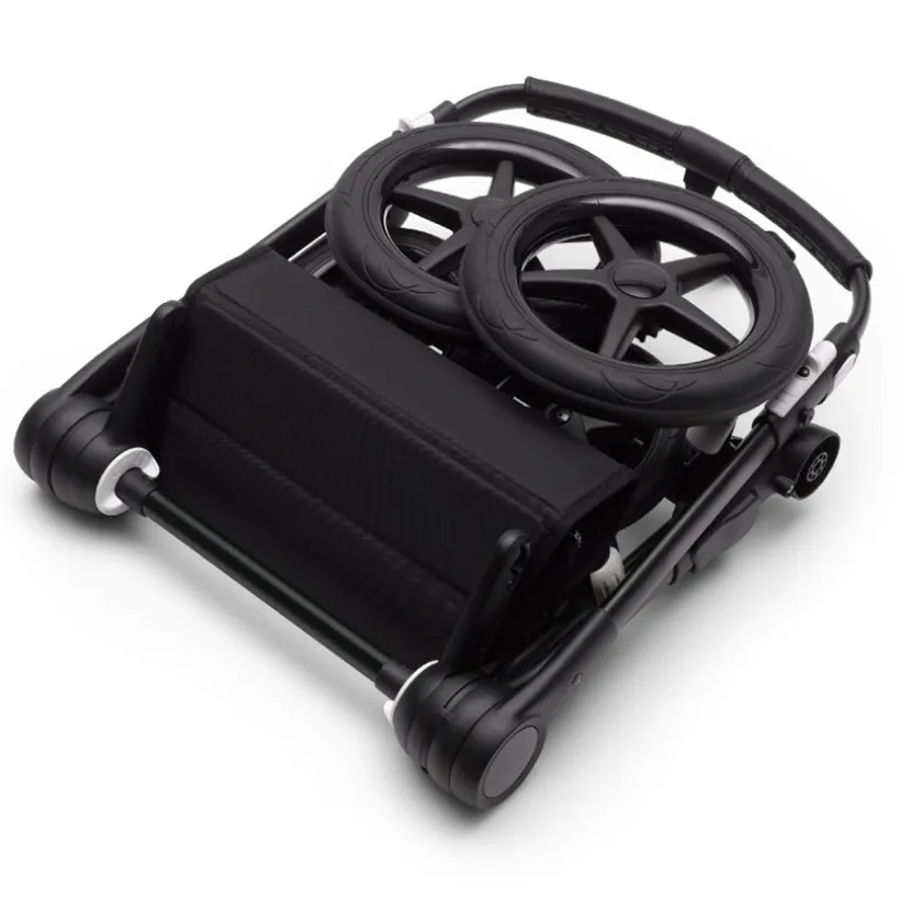 Poussette duo Fox 2 complète - Noir et Bleu Vapeur