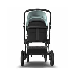 Poussette duo Fox 2 complète - Noir et Bleu Vapeur