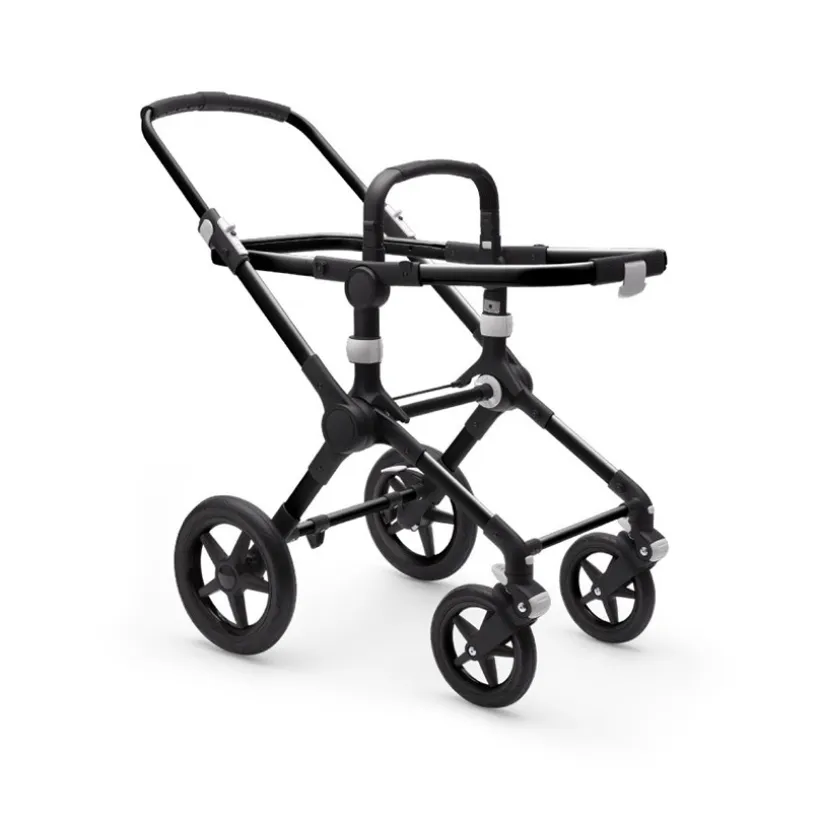 Poussette duo Fox 2 complète - Noir et Bleu Vapeur