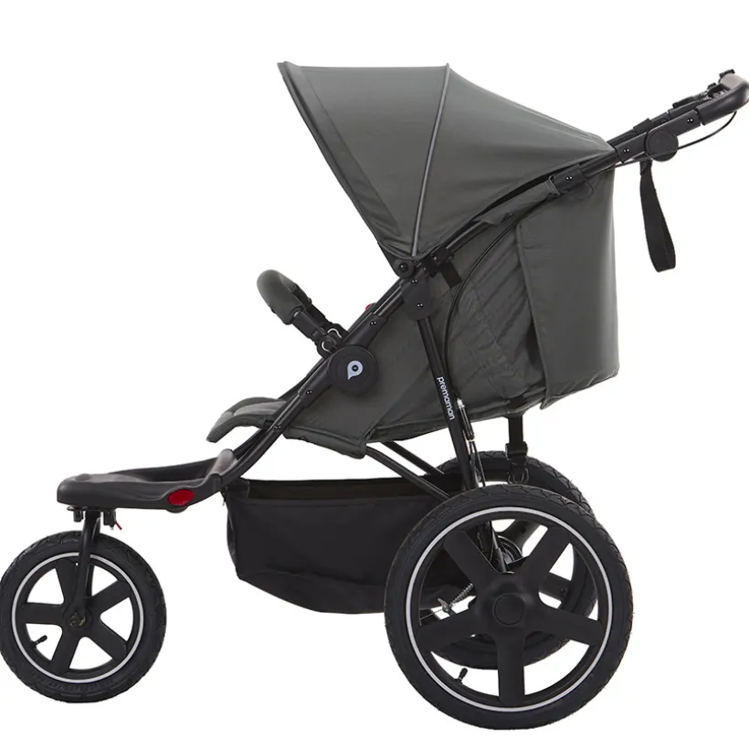 Poussette jogger Stella vert foncé