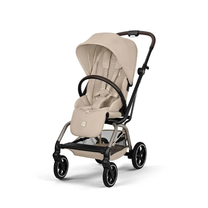 Poussette à siège rotatif Eezy S Twist+ 2 - Almond Beige