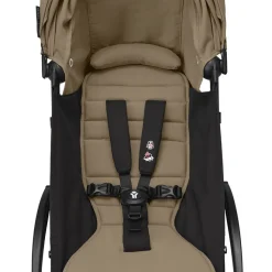 Poussette Stokke® YOYO³ de la naissance à 3 ans - cadre noir/toffee