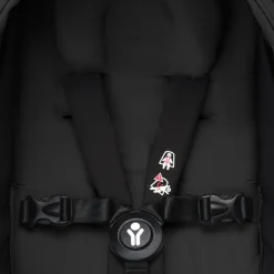 Poussette Stokke® YOYO³ de la naissance à 3 ans - cadre noir/noir