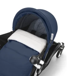 Poussette Stokke® YOYO³ de la naissance à 3 ans - cadre blanc/bleu Air France