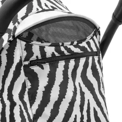 Poussette Stokke® YOYO³ à partir de 6 mois - cadre blanc/zèbre