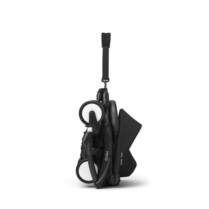 Poussette Stokke® YOYO³ à partir de 6 mois - cadre noir/noir