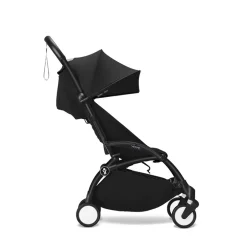 Poussette Stokke® YOYO³ à partir de 6 mois - cadre noir/noir