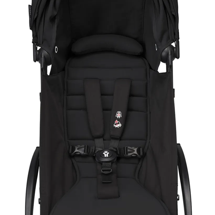 Poussette Stokke® YOYO³ à partir de 6 mois - cadre noir/noir