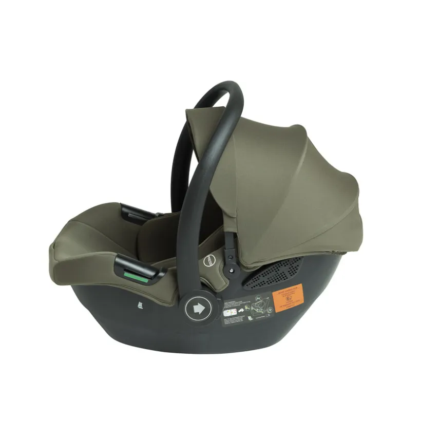 Poussette trio Alba avec nacelle vert olive